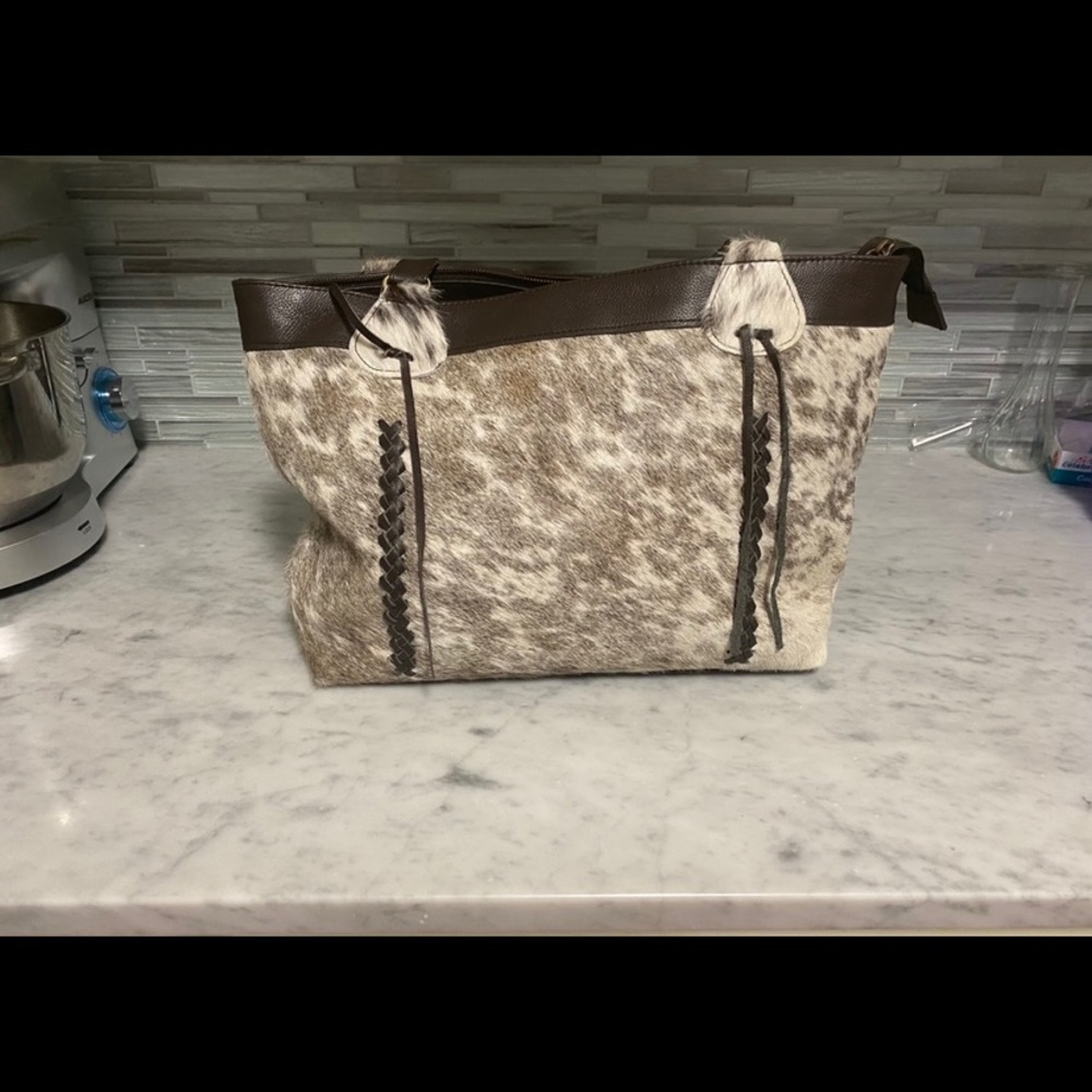 Cowhide Purse